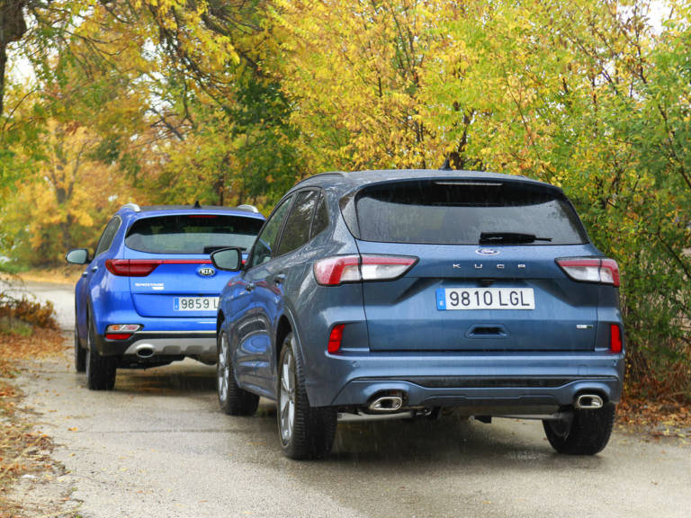 Comparativa de SUV microhíbridos y superventas Ford Kuga Vs. Kia Sportage Clicacoches