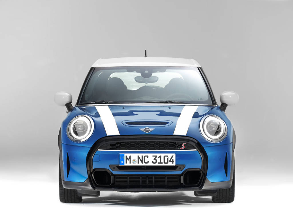 Vista frontal del Cooper S