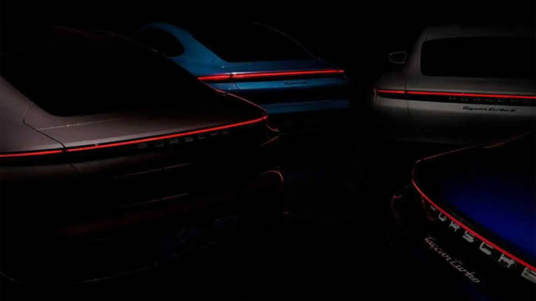 Teaser Porsche Taycan