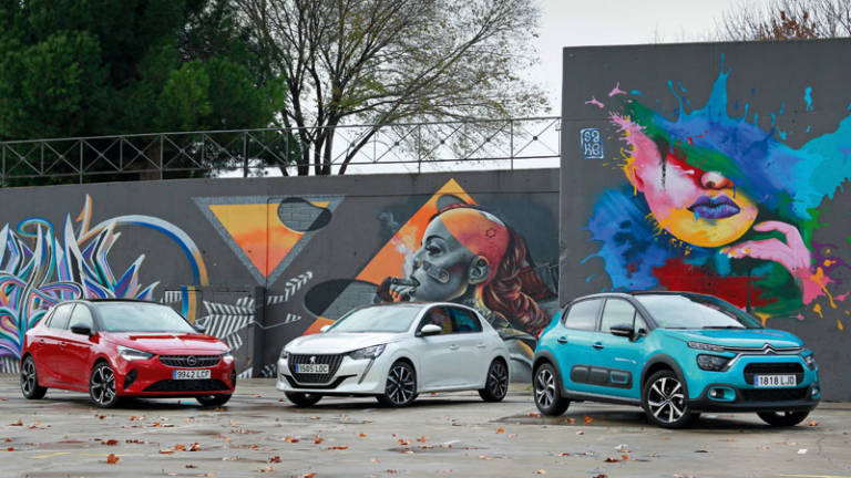 Comparativa de Urbanos, Opel Corsa Vs. Peugeot 208 Vs. Citroën C3