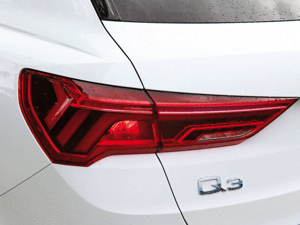 Ópticas traseras del Audi Q3