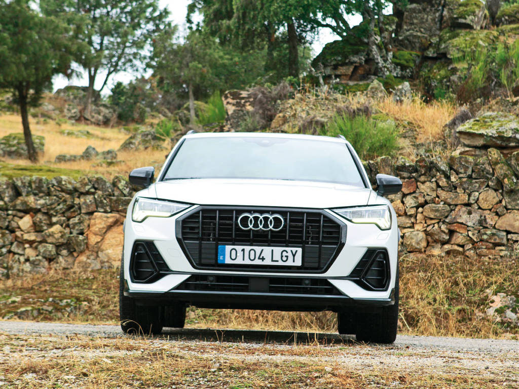 Vista frontal del Audi Q3