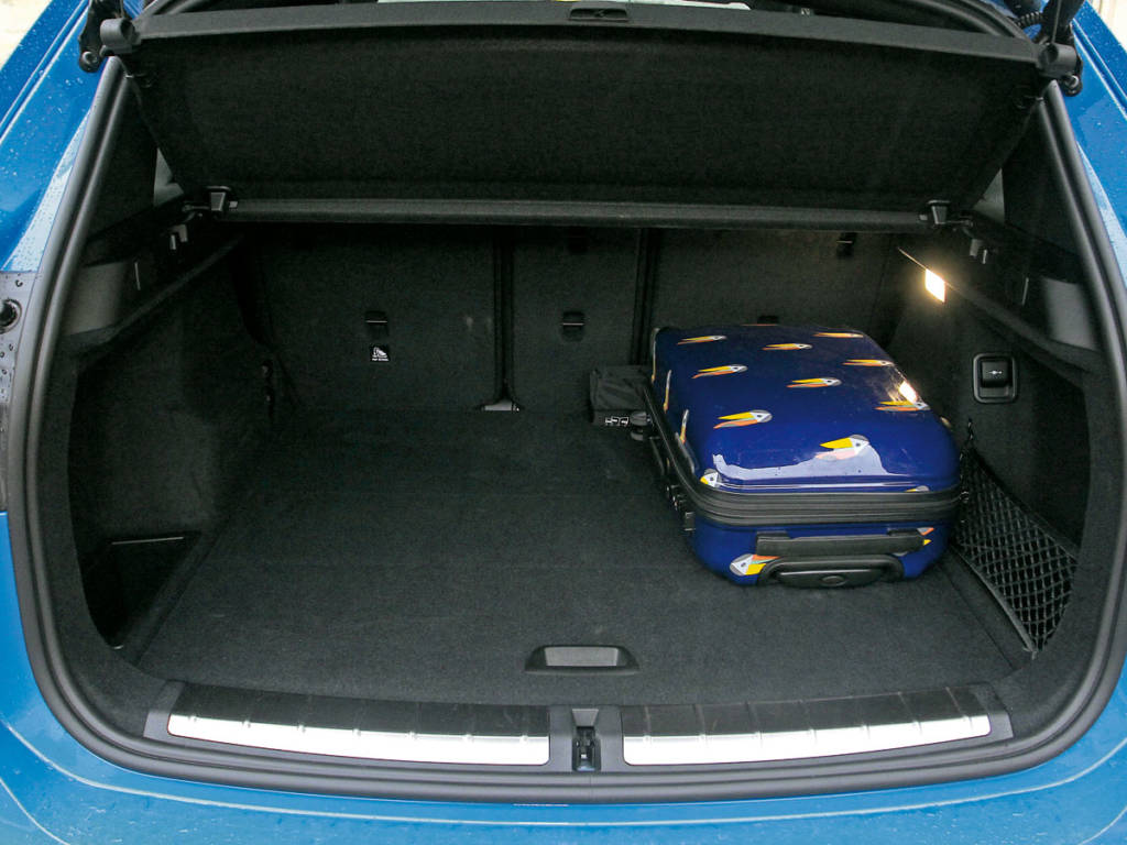 El maletero del BMW X1 alcanza los 505 litros.