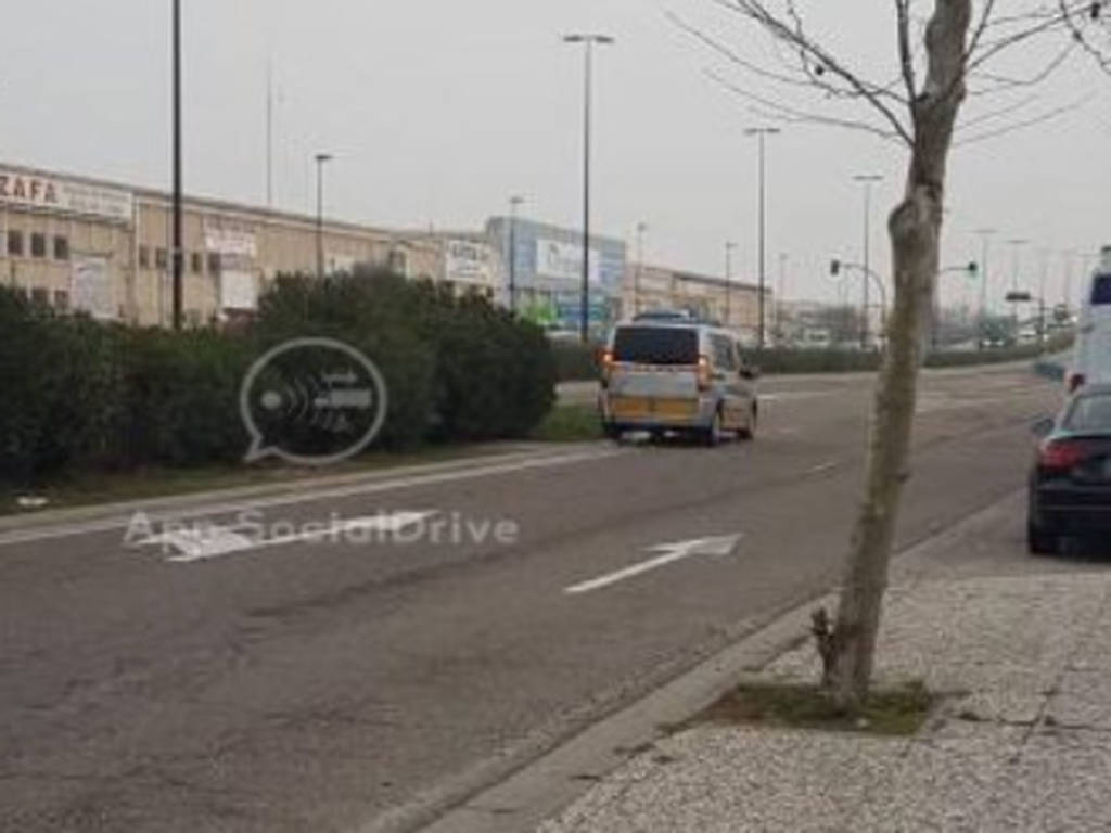 Radar carril de incorporación
