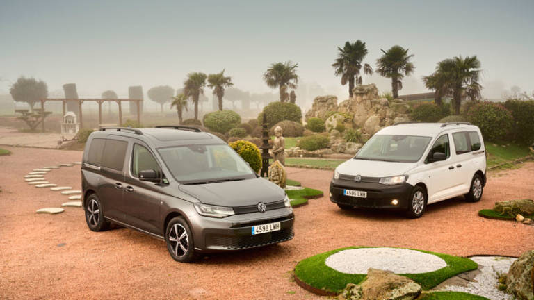 Gama Volkswagen Caddy 2021, modelos Cargo y monovolumen