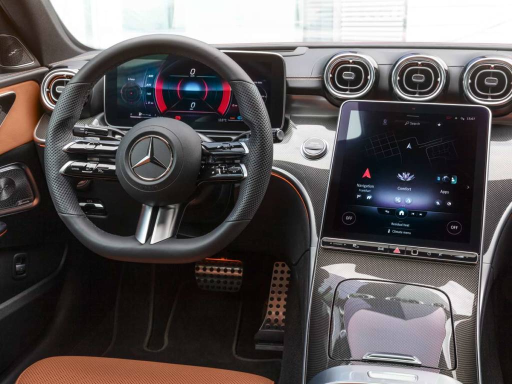 Mercedes-Benz Clase C 2021 interior sistema MBUX