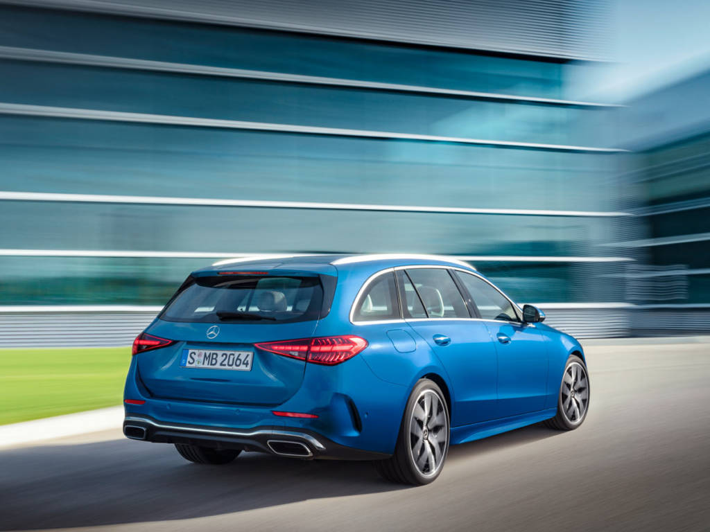Mercedes-Benz Clase C Estate 2021 en color azul