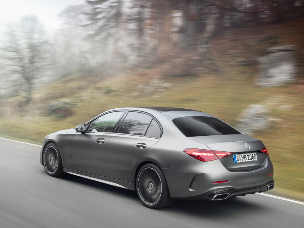 Mercedes Clase C 2021 trasera