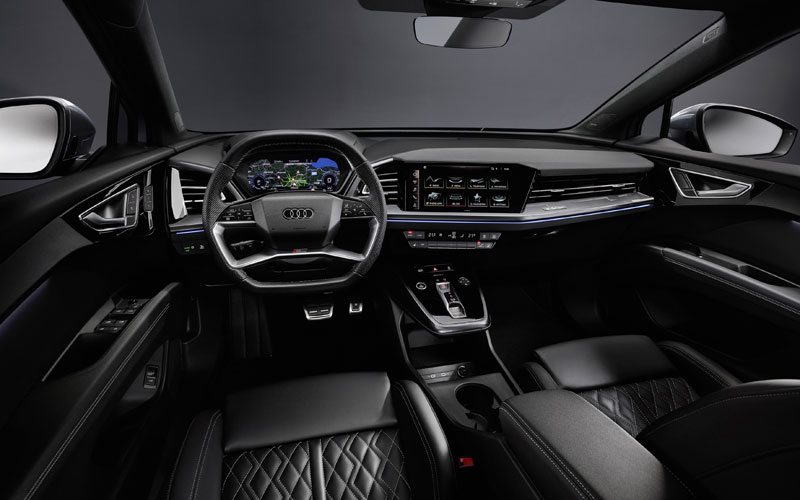 El Audi Q4 e-tron 2021 desvela algunos de sus secretos: interior, tamaño y tecnología empleada