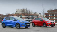 Comparativa: Ford Fiesta MHEV Vs. SEAT Ibiza 1.5 Eco TSI, la ciudad se queda pequeña