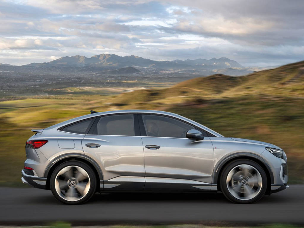 La aerodinámica del Audi Q4 Sportback e-tron es mucho mejor