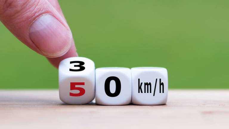 Hoy baja la velocidad máxima de nuestras ciudades a 30 km/h