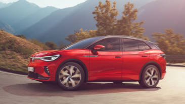 Volkswagen ID.4 GTX movimiento lateral