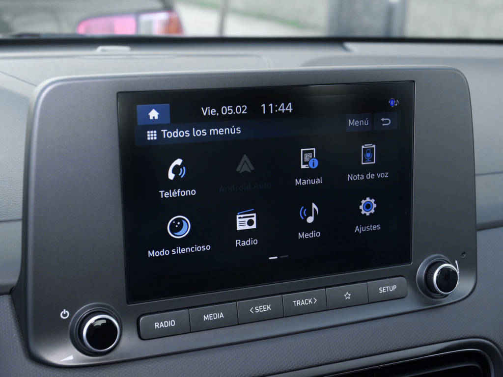 Hyundai Kona pantalla central