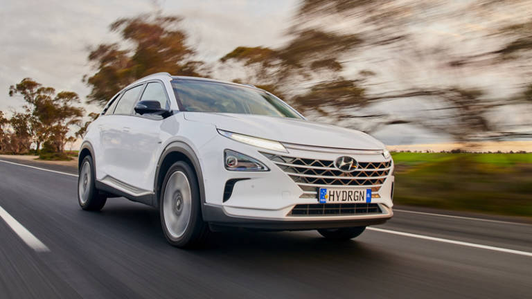 Hyundai nexo movimiento