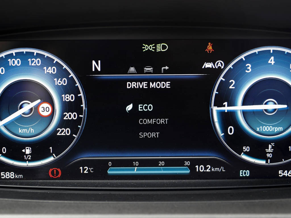 Hyundai Bayon cuadro digital eco