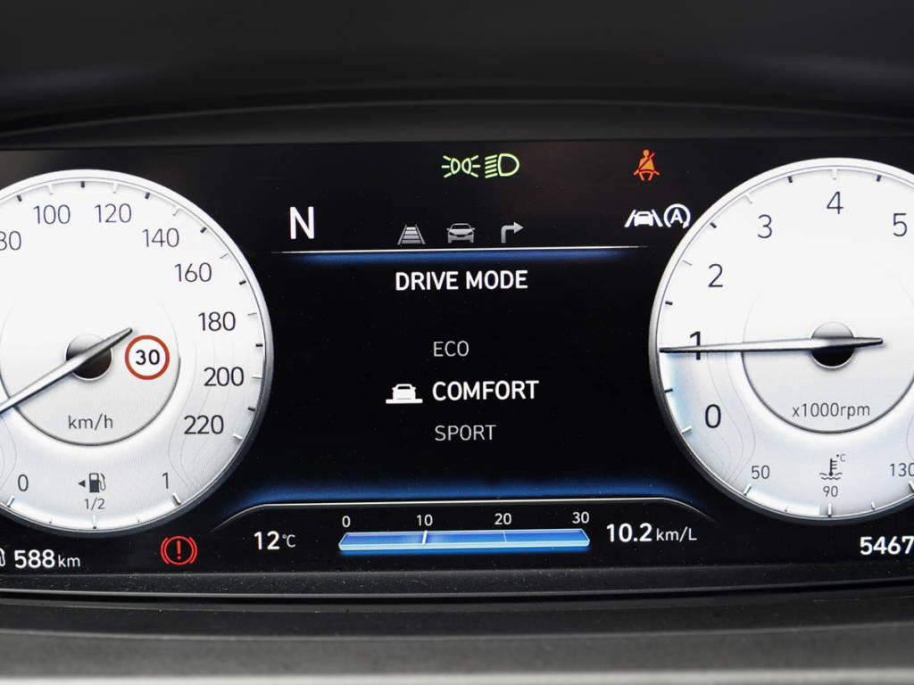 Hyundai Bayon cuadro digital normal