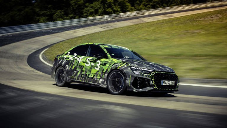 Audi RS 3 Nürburgring carrousel