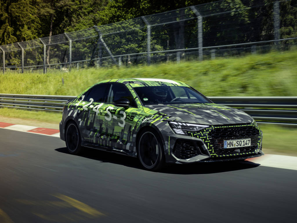 Audi RS 3 Nürburgring tiempo record