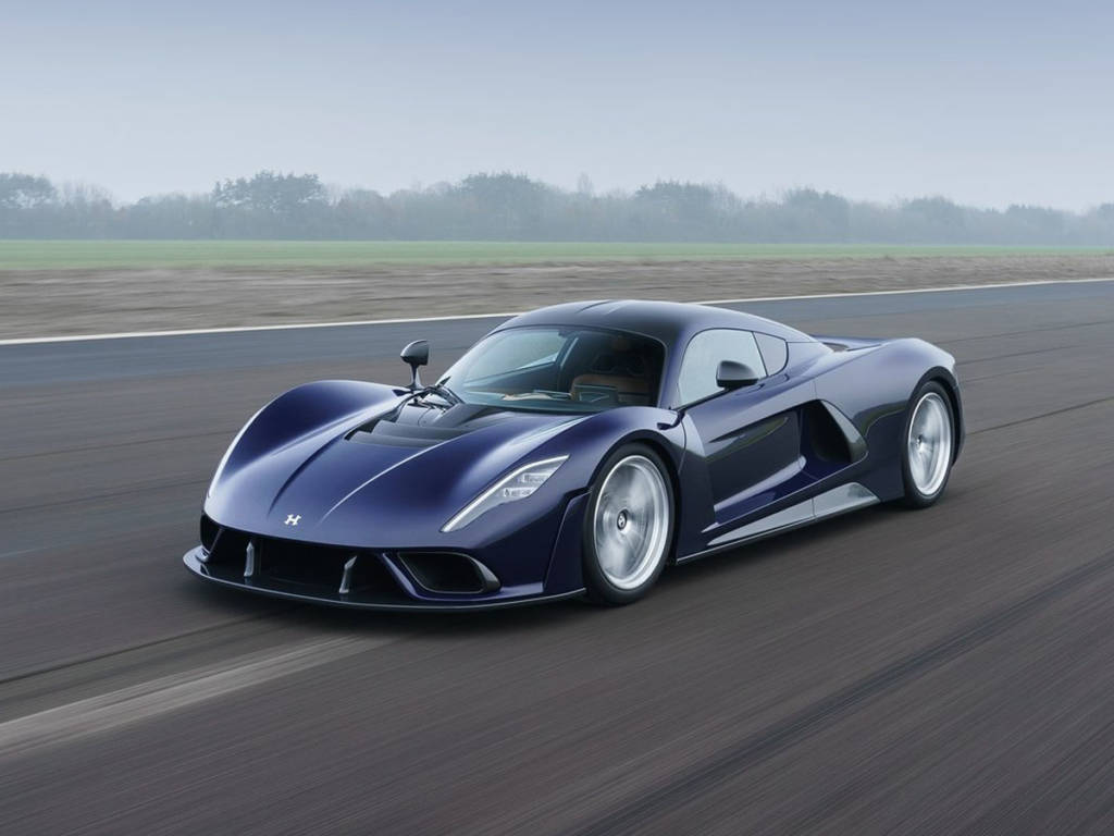 Hennessey Venom F5 movimieto delantera