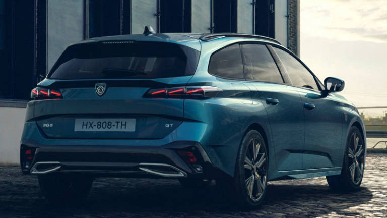 Peugeot 308 SW 2021 trasera