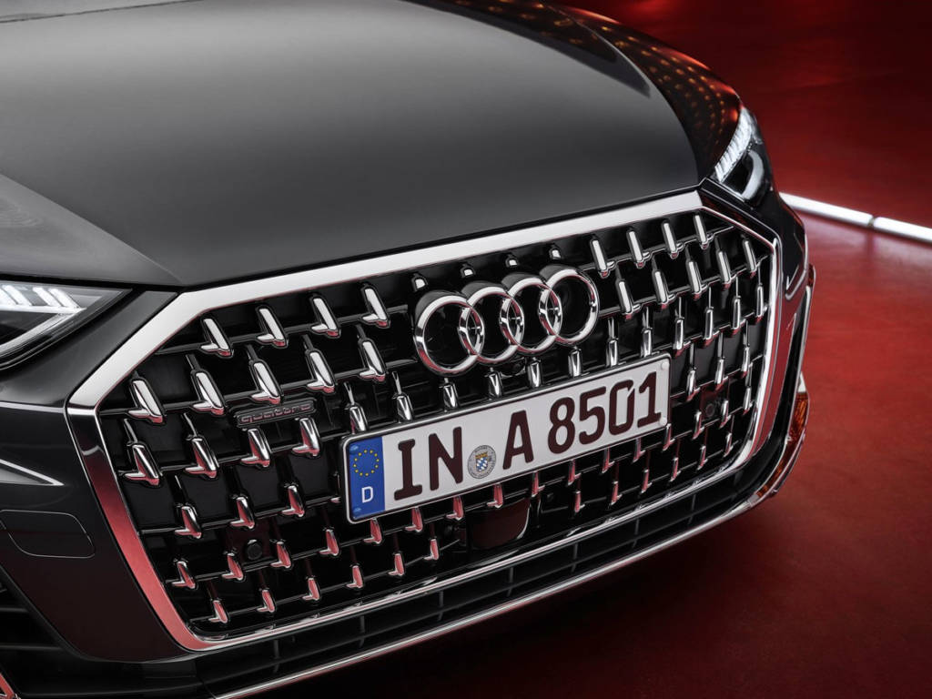 Audi A8 2022 parrilla