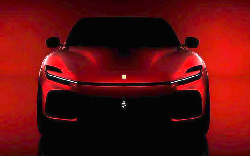 Ferrari Purosangre: se deja ver por primera vez